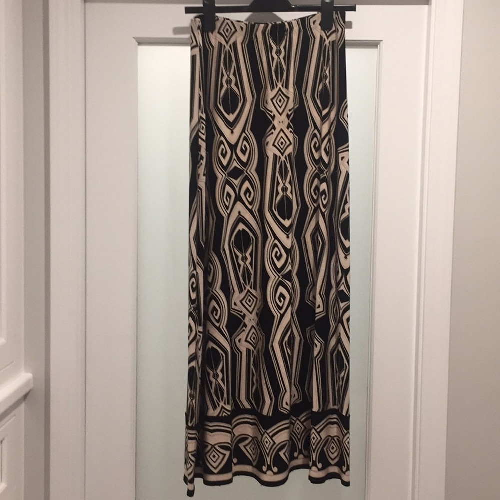 Chico’s Traveler, maxi skirt.